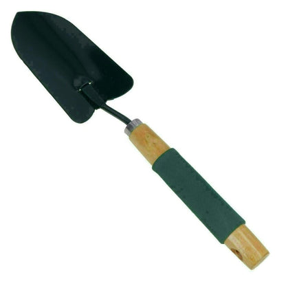 Green Grip Garden Trowel – 40cm Wooden Handle Digging Spade