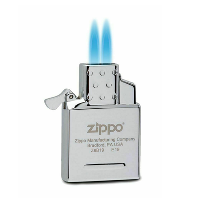 Double Jet Flame Torch Lighter Insert – Butane, Windproof