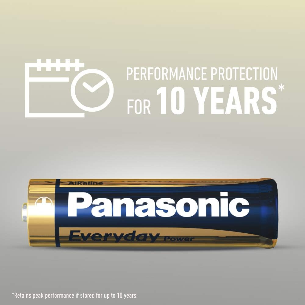 AAA Alkaline Batteries – Long Life Power (Pack of 4)