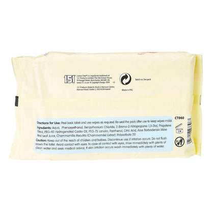Baby Wipes Fragrance Free – 72 Pack with Aloe Vera & Chamomile
