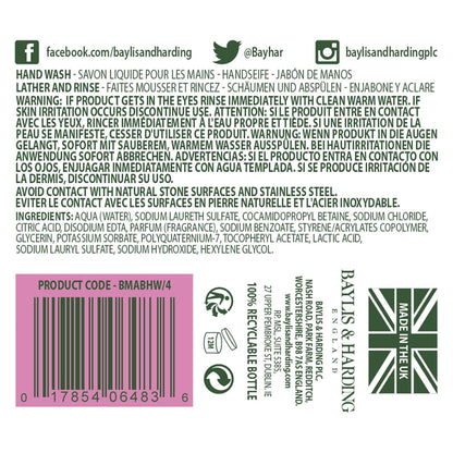 Jasmine & Apple Blossom Anti-Bacterial Hand Wash – 500ml