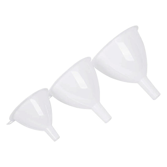 3-Piece Funnel Set – Multi-Size, Compact & Versatile Tool