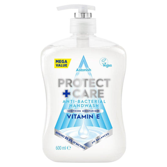 Vitamin E Hand Wash – 600ml Antibacterial & Soothing
