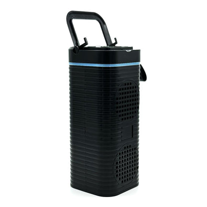 RGB Bluetooth Speaker with Phone Holder & FM/USB Playback