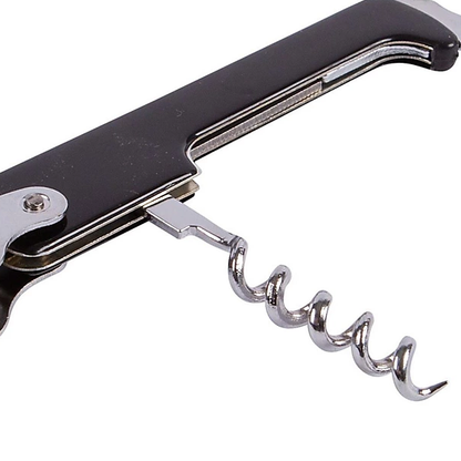 Ashley 3-in-1 Corkscrew & Bottle Opener – Wine, Beer & Foil Cutter Tool