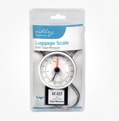 Digital Luggage Scale 32kg with Tape Measure – Portable Travel Weight Checker