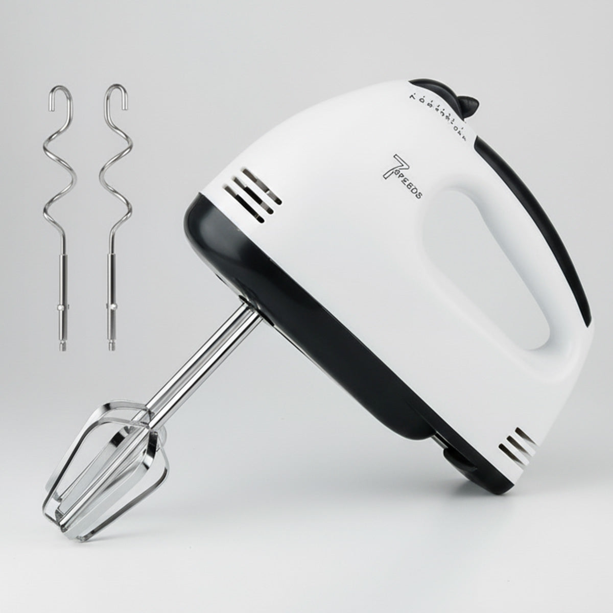 Electric Hand Mixer – 7 Speeds, 4 Attachments for Whisking & Baking