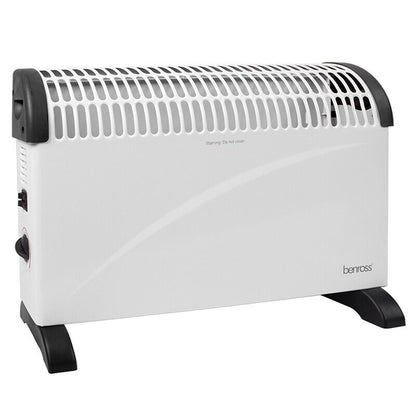 2000W Portable Convector Heater with 3 Heat Settings – Energy Efficient Electric Heater