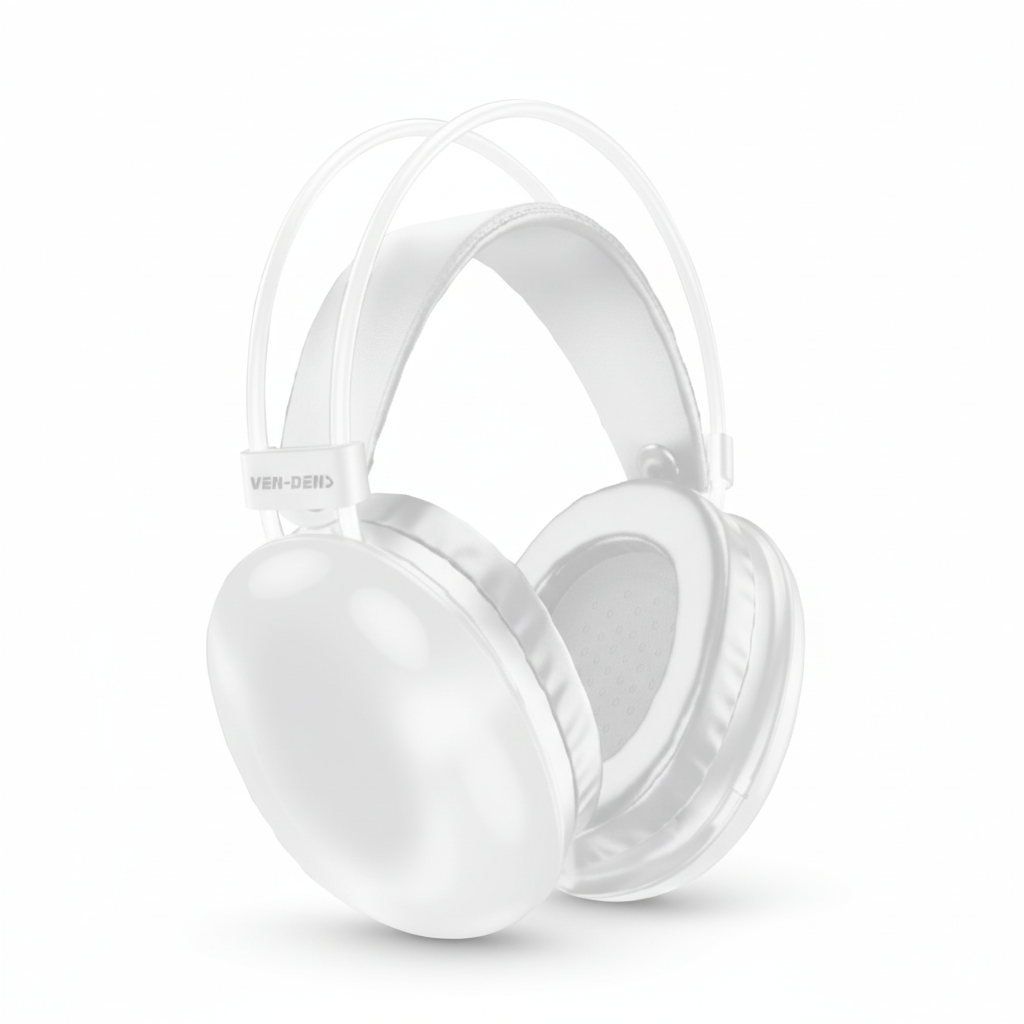 Wireless Headphones with RGB Lights, Built-in Mic, 6-8H Playtime