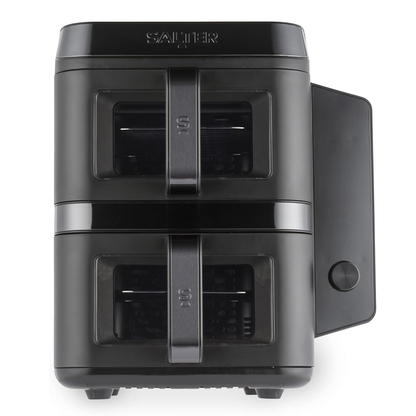 9L Dual Drawer Stackable Air Fryer – XL Capacity, 12 Functions, Space-Saving Design