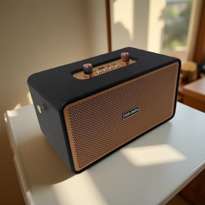 Portable Wireless Speaker – Bluetooth, Water Resistant, TWS Pairing, Kilburn Design