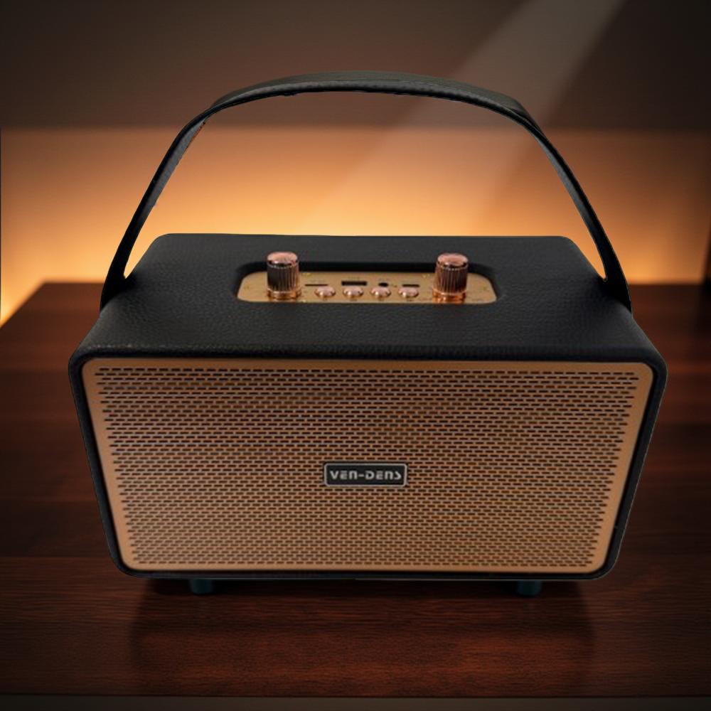 Portable Wireless Speaker – Bluetooth, Water Resistant, TWS Pairing, Kilburn Design