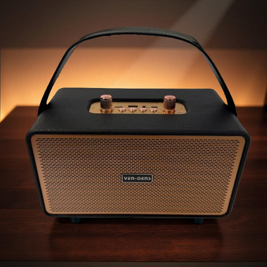 Portable Wireless Speaker – Bluetooth, Water Resistant, TWS Pairing, Kilburn Design